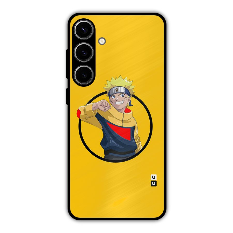 Naruto Sports Art Metal Back Case for Galaxy S24 Plus