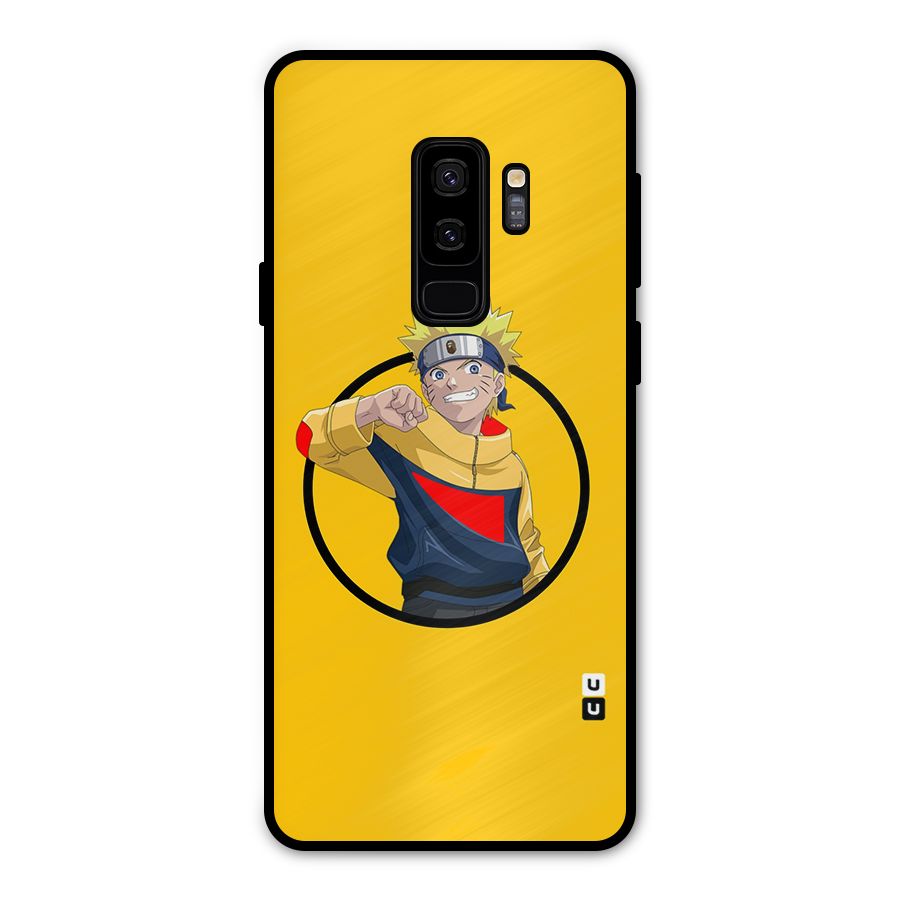 Naruto Sports Art Metal Back Case for Galaxy S9 Plus