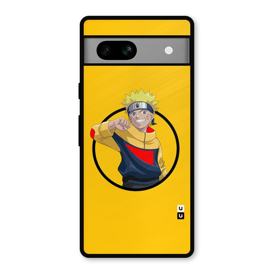 Naruto Sports Art Metal Back Case for Google Pixel 7a