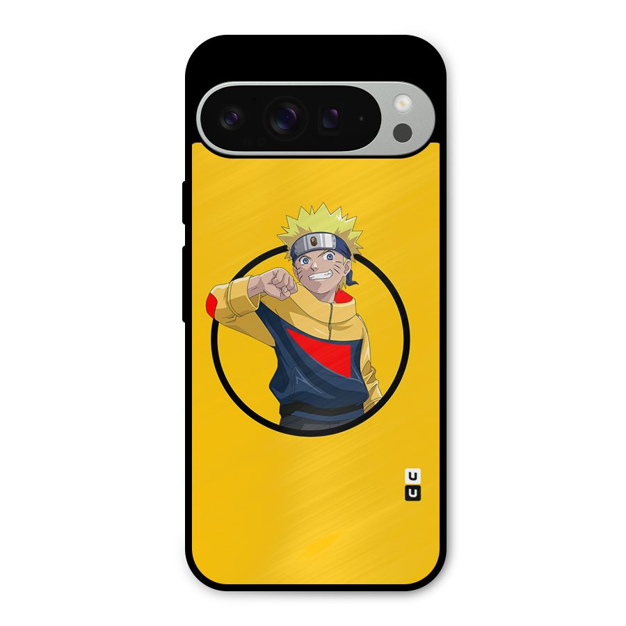 Naruto Sports Art Metal Back Case for Google Pixel 9 Pro XL
