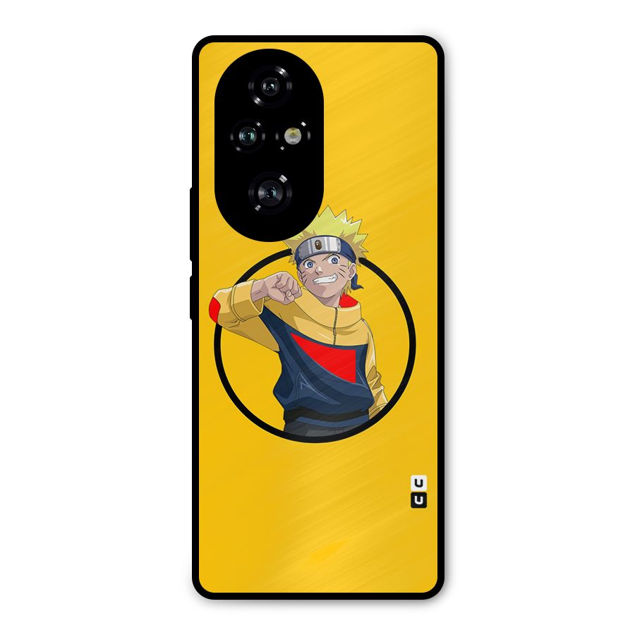 Naruto Sports Art Metal Back Case for Honor 200 Pro