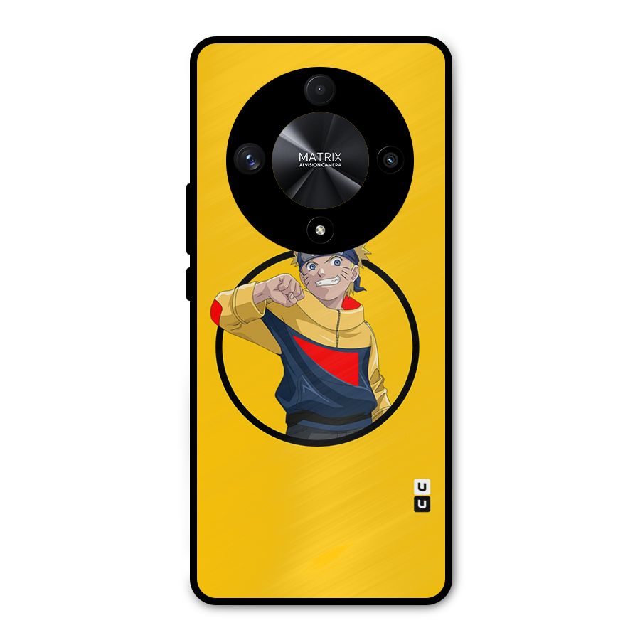 Naruto Sports Art Metal Back Case for Honor X9b