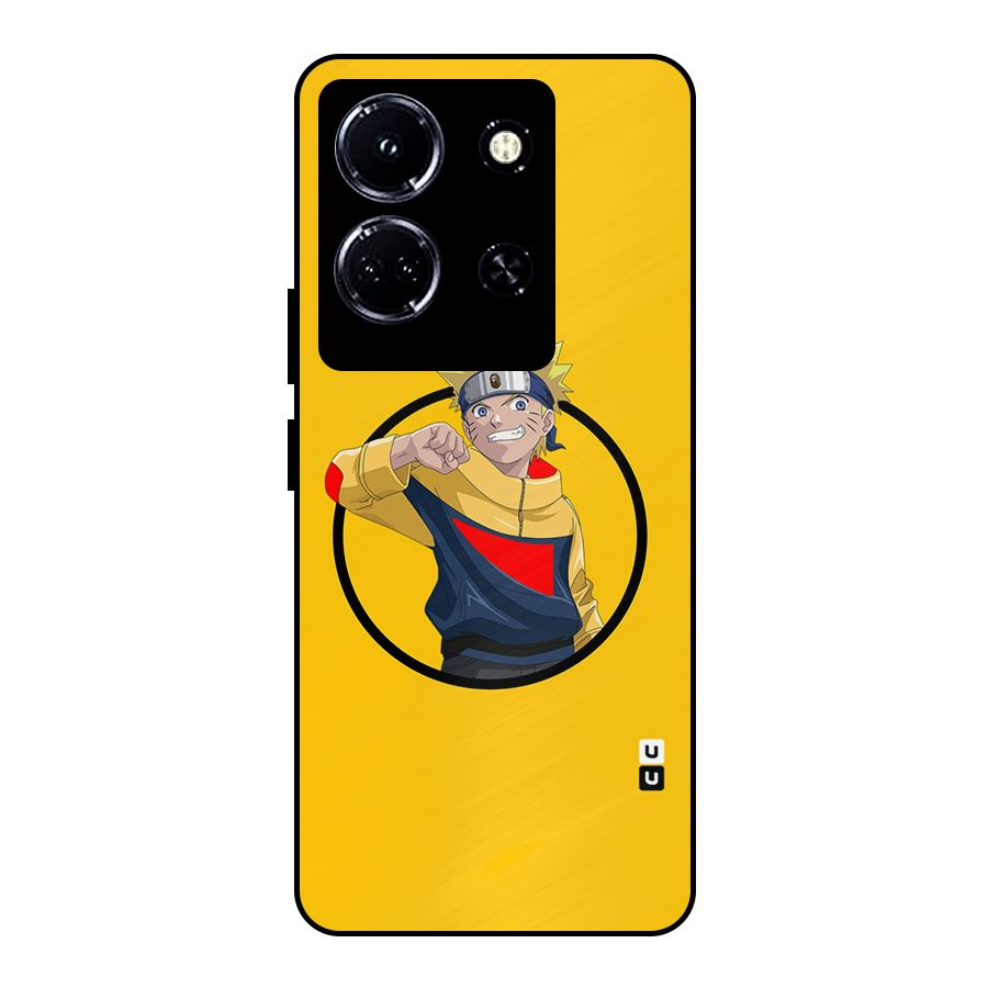 Naruto Sports Art Metal Back Case for Infinix Note 30 5G