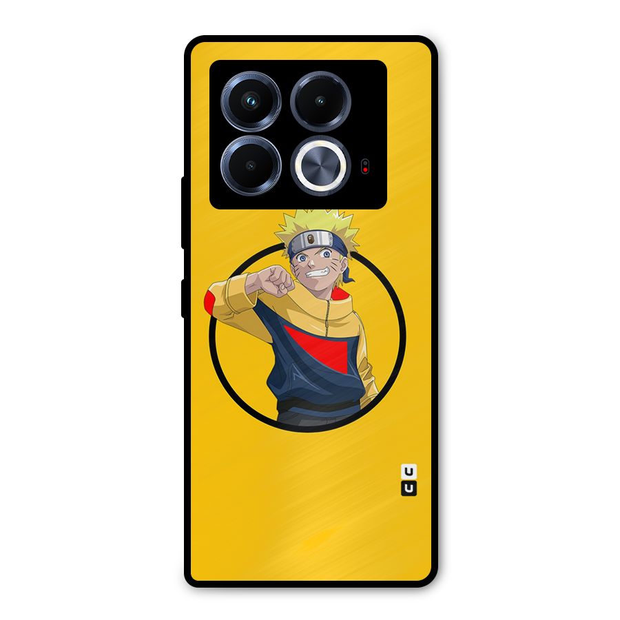 Naruto Sports Art Metal Back Case for Infinix Note 40 5G