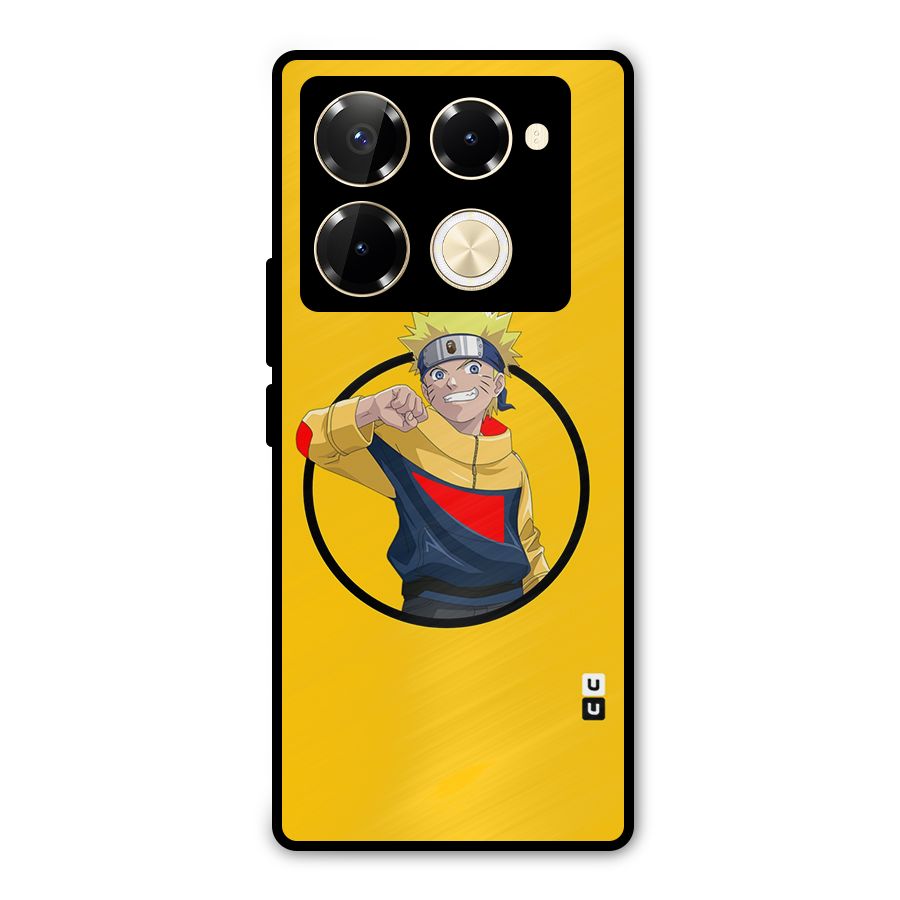 Naruto Sports Art Metal Back Case for Infinix Note 40 Pro Plus