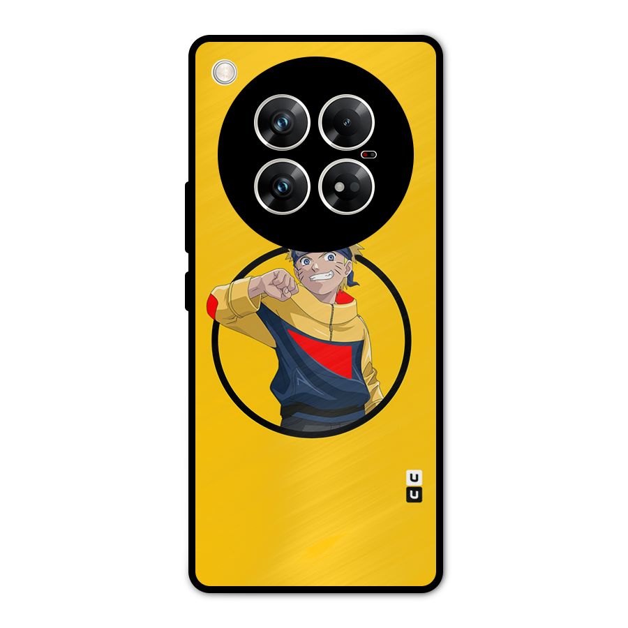 Naruto Sports Art Metal Back Case for Infinix Zero 40 5G