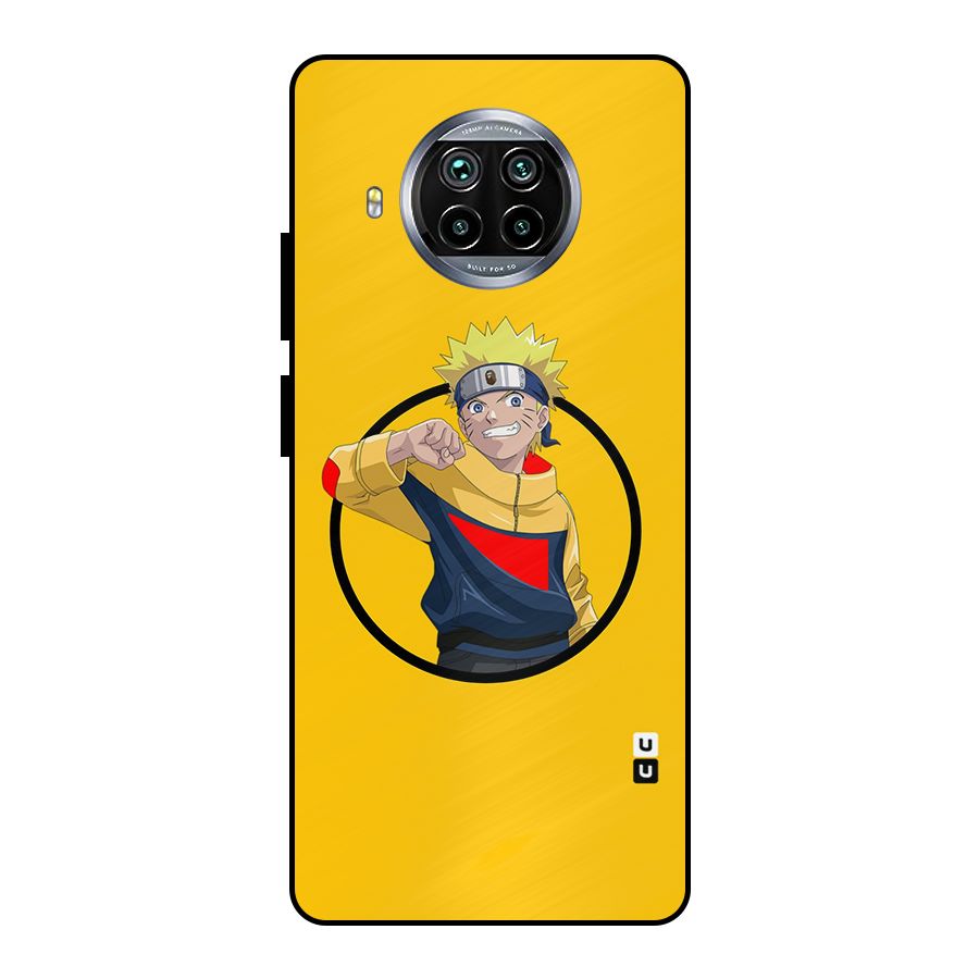 Naruto Sports Art Metal Back Case for Mi 10i