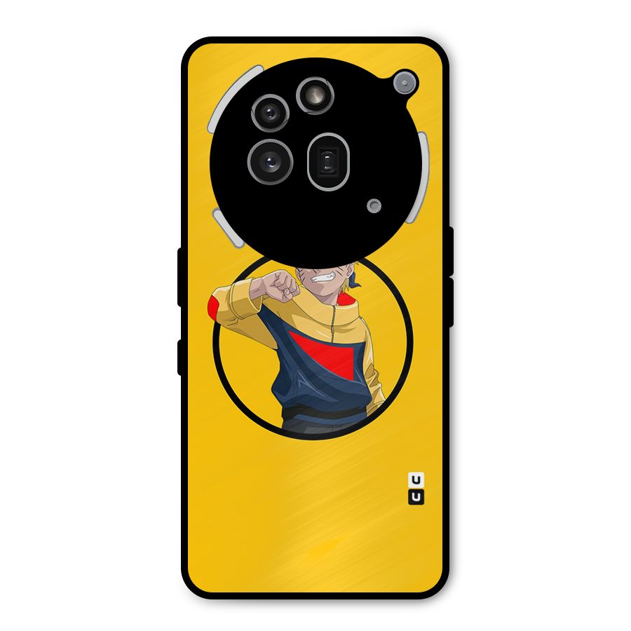 Naruto Sports Art Metal Back Case for Nothing Phone 3a Pro