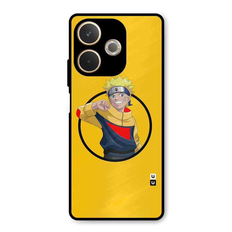 Naruto Sports Art Metal Back Case for Oppo A5 Pro