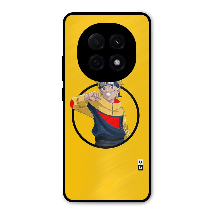 Naruto Sports Art Metal Back Case for Oppo F29 Pro