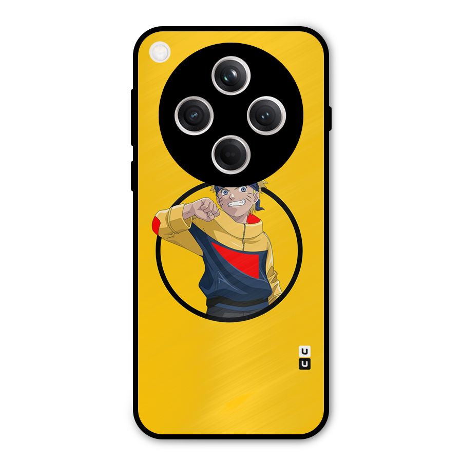 Naruto Sports Art Metal Back Case for Oppo Find X8