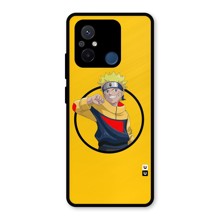 Naruto Sports Art Metal Back Case for Poco C55