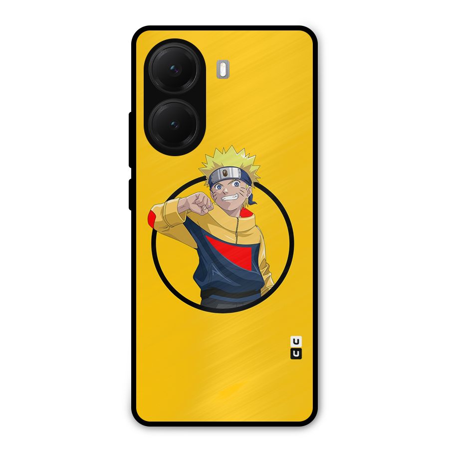 Naruto Sports Art Metal Back Case for Poco X7 Pro