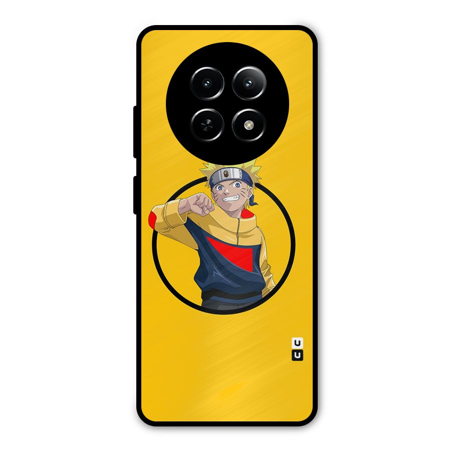 Naruto Sports Art Metal Back Case for Realme 12x 5G