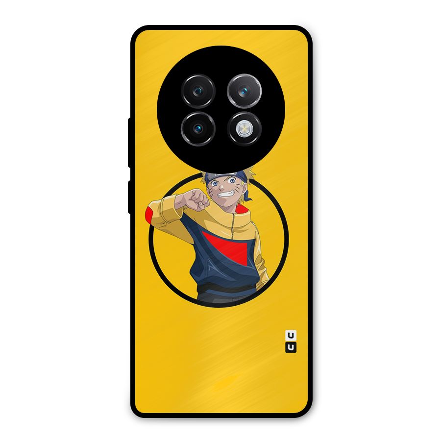 Naruto Sports Art Metal Back Case for Realme 13 Plus