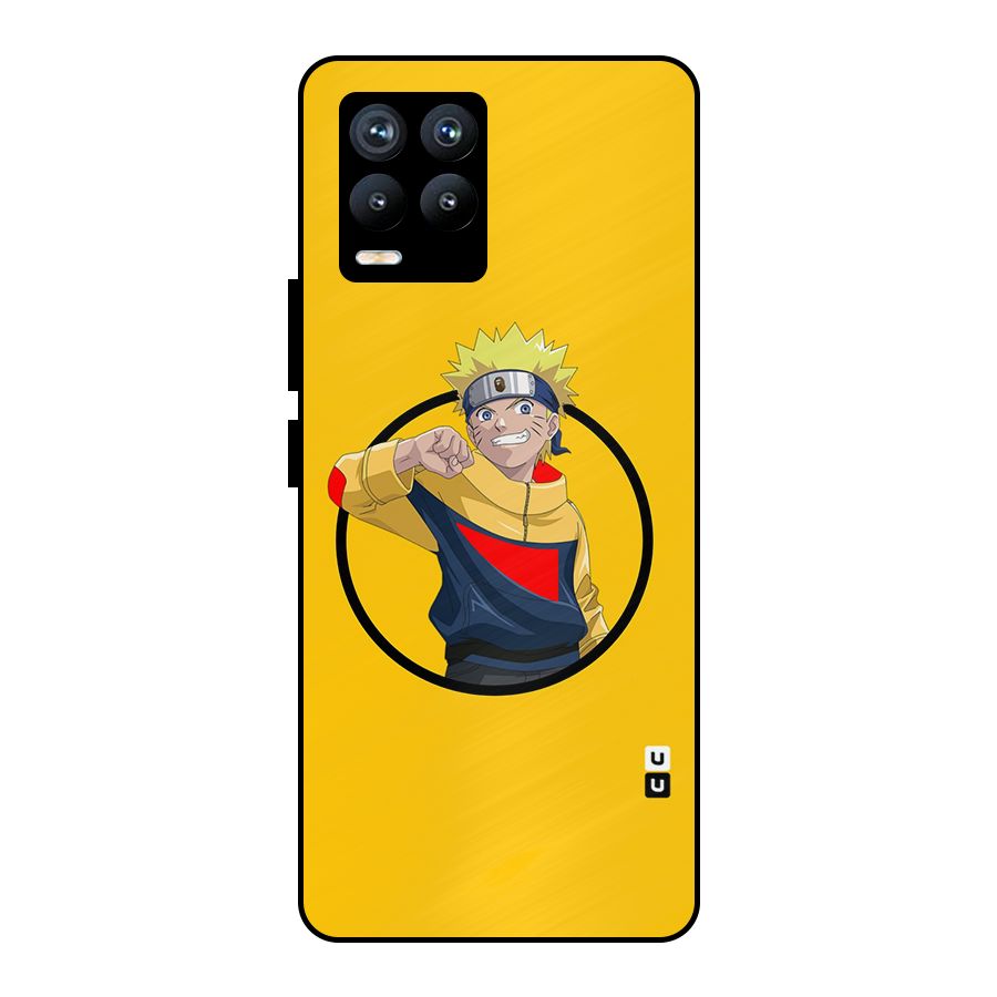Naruto Sports Art Metal Back Case for Realme 8 Pro