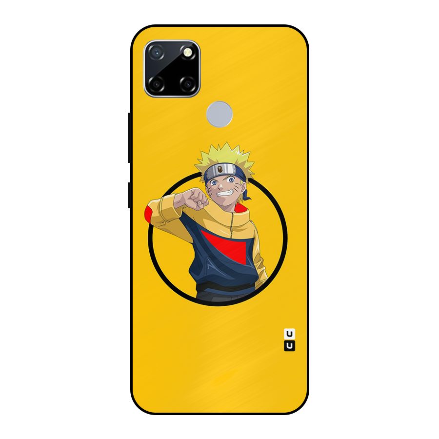Naruto Sports Art Metal Back Case for Realme Narzo 20