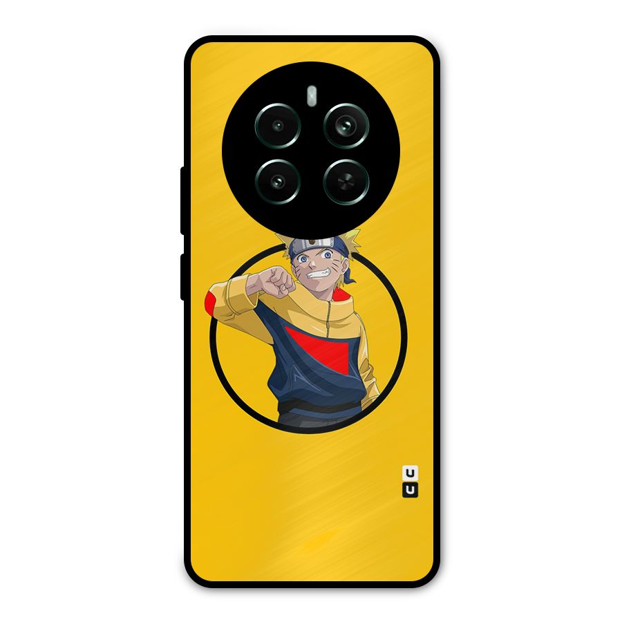 Naruto Sports Art Metal Back Case for Realme Narzo 70 Pro