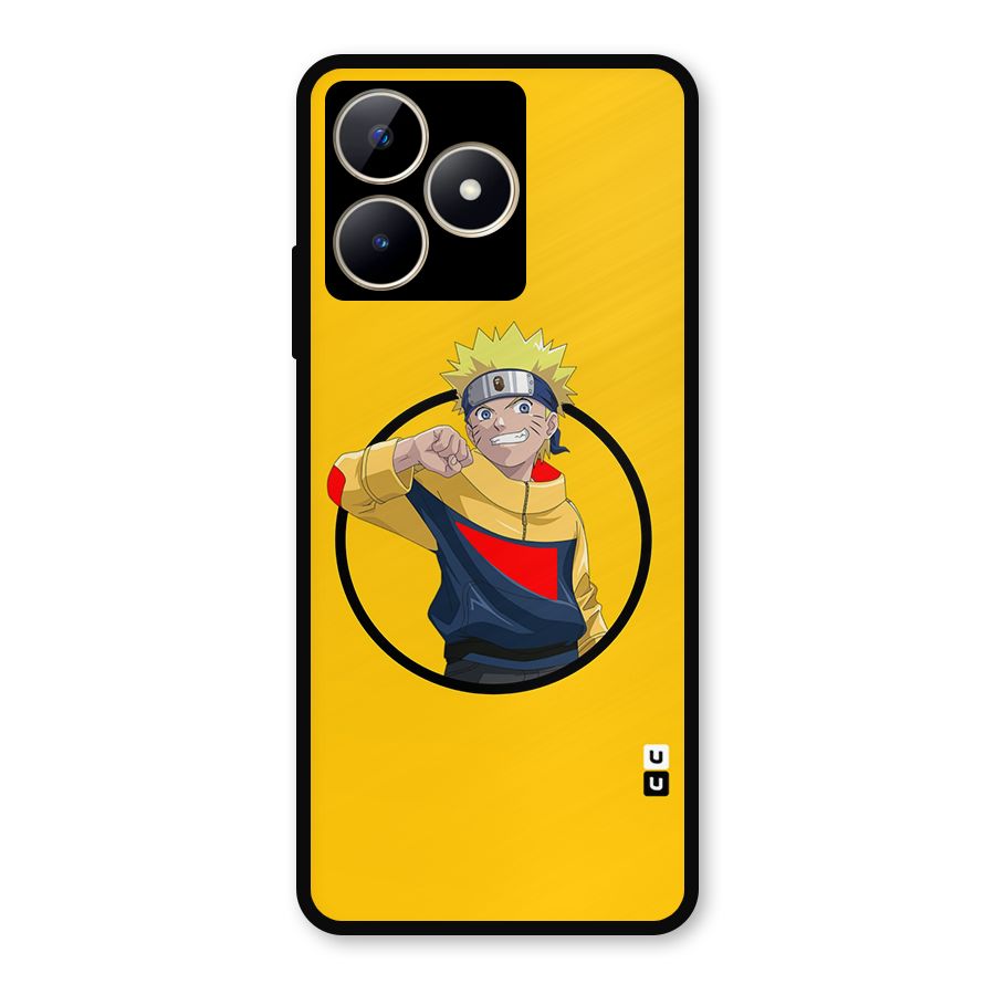 Naruto Sports Art Metal Back Case for Realme Narzo N53