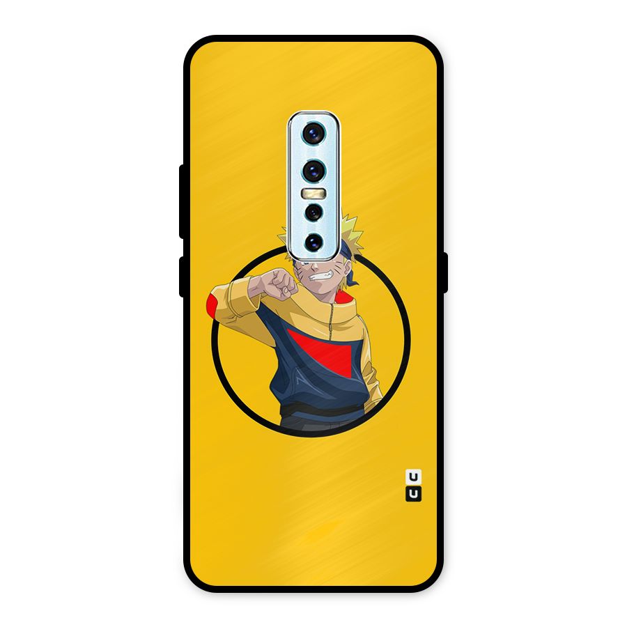 Naruto Sports Art Metal Back Case for Vivo V17 Pro