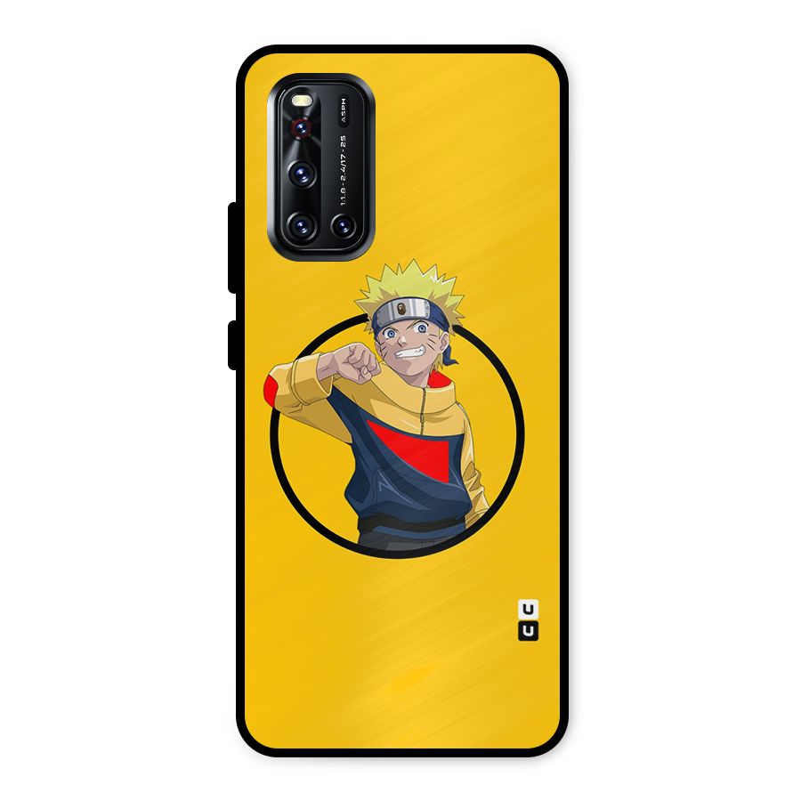Naruto Sports Art Metal Back Case for Vivo V19