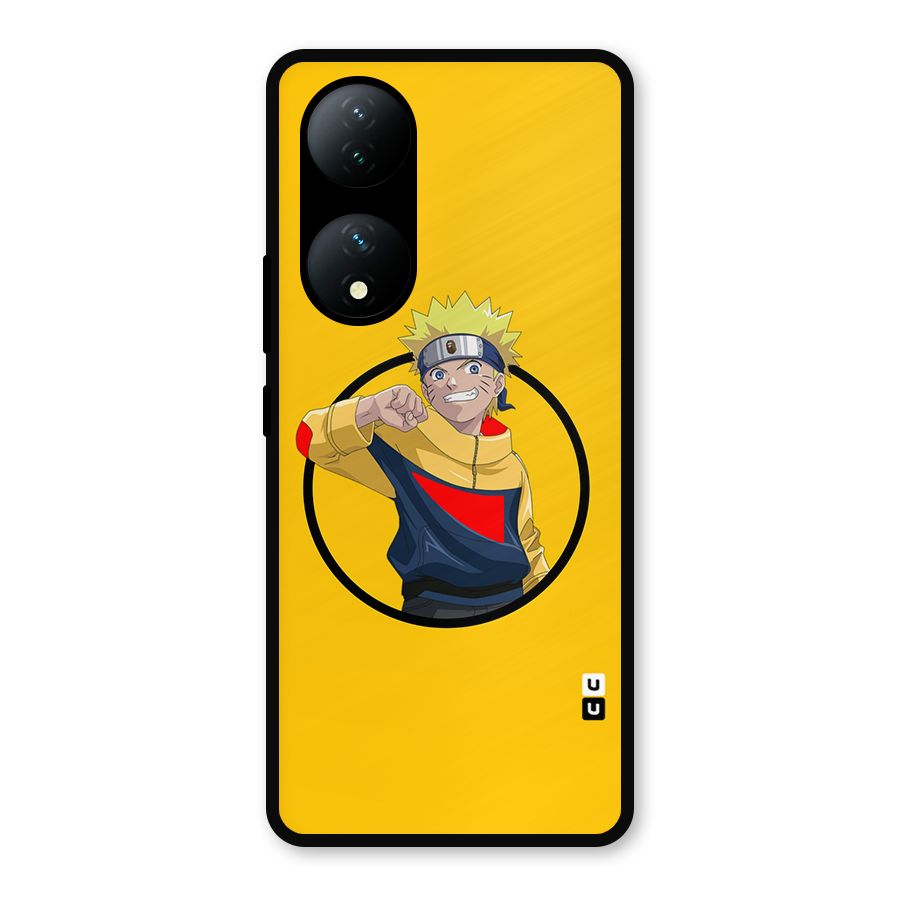 Naruto Sports Art Metal Back Case for Vivo Y100a