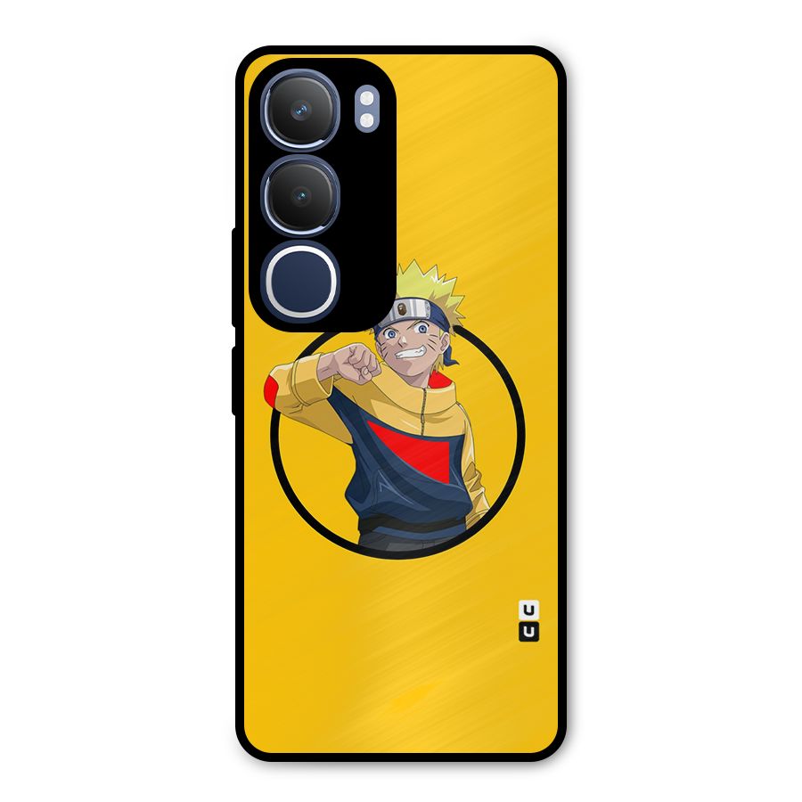 Naruto Sports Art Metal Back Case for Vivo Y29