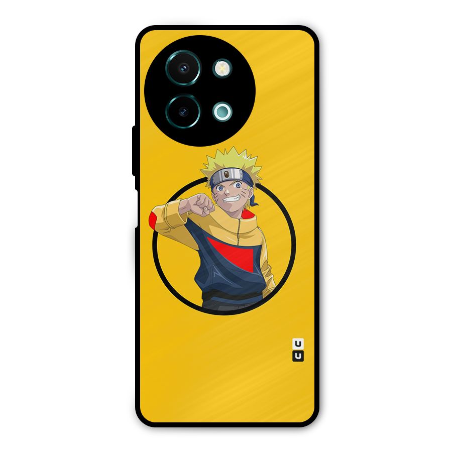 Naruto Sports Art Metal Back Case for Vivo Y58