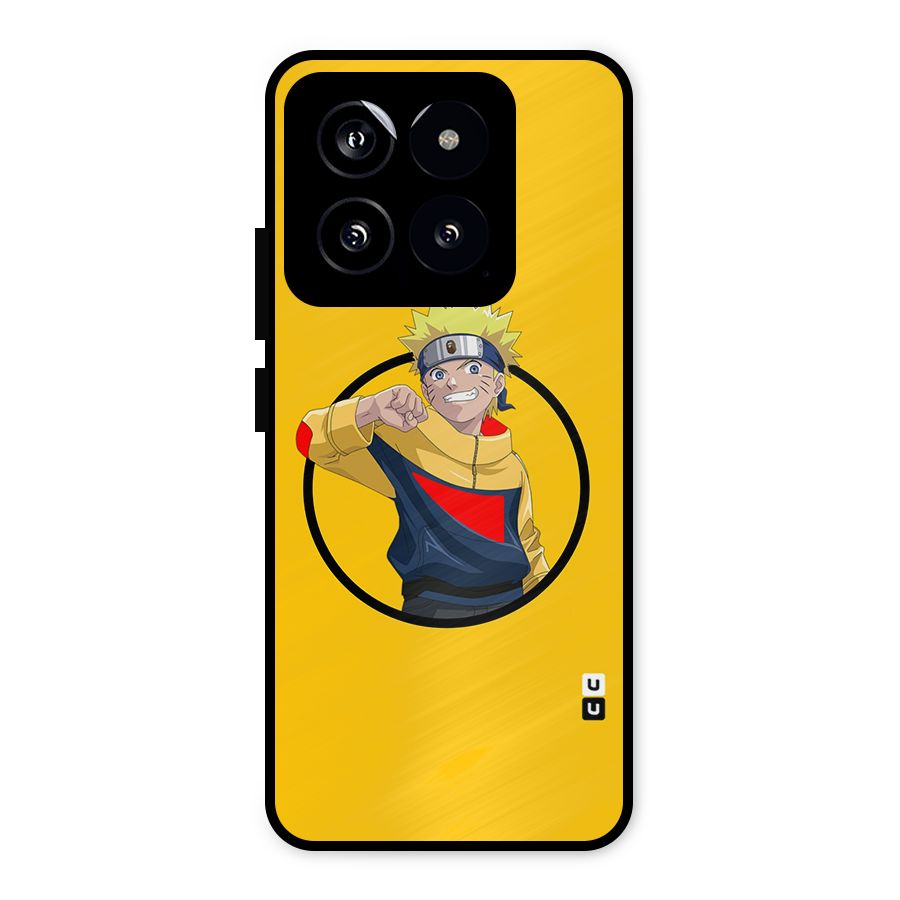Naruto Sports Art Metal Back Case for Xiaomi 14