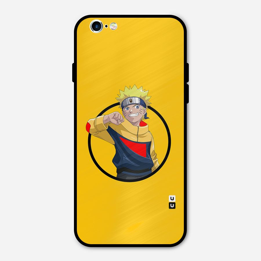 Naruto Sports Art Metal Back Case for iPhone 6 6s