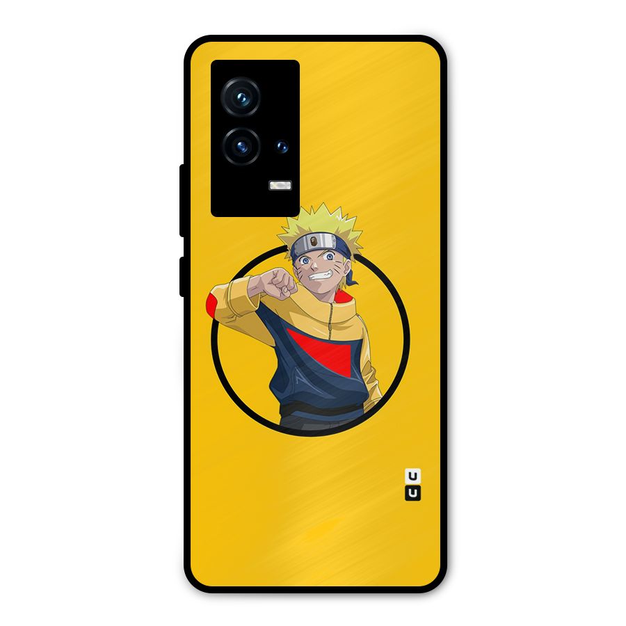 Naruto Sports Art Metal Back Case for iQOO 9 5G