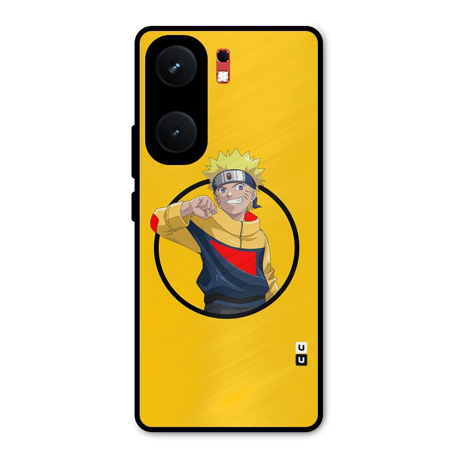 Naruto Sports Art Metal Back Case for iQOO Neo 9 Pro