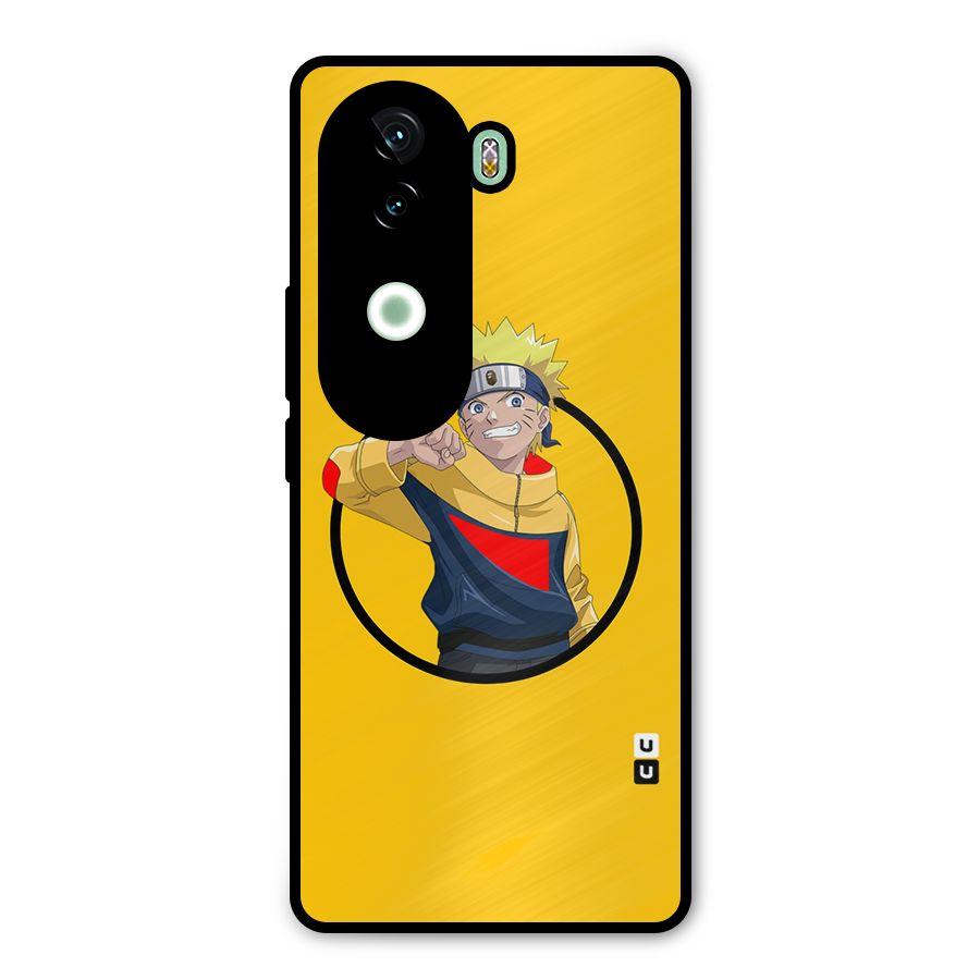 Naruto Sports Art Metal Back Case for iQOO Z9s