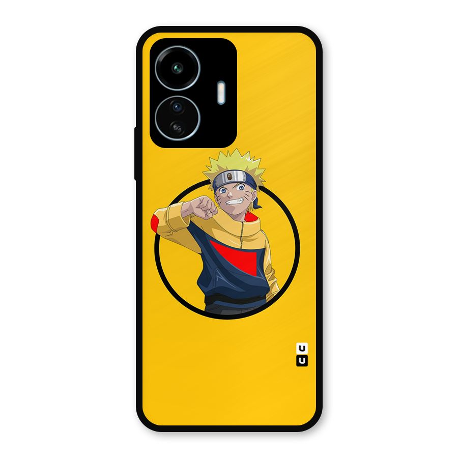 Naruto Sports Art Metal Back Case for vivo iQOO Z6 Lite 5G