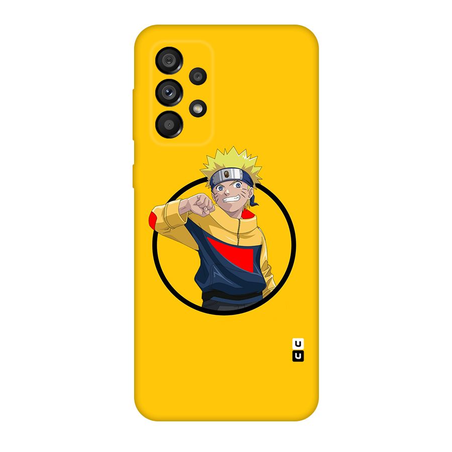 Naruto Sports Art Original Polycarbonate Back Case for Galaxy A73 5G