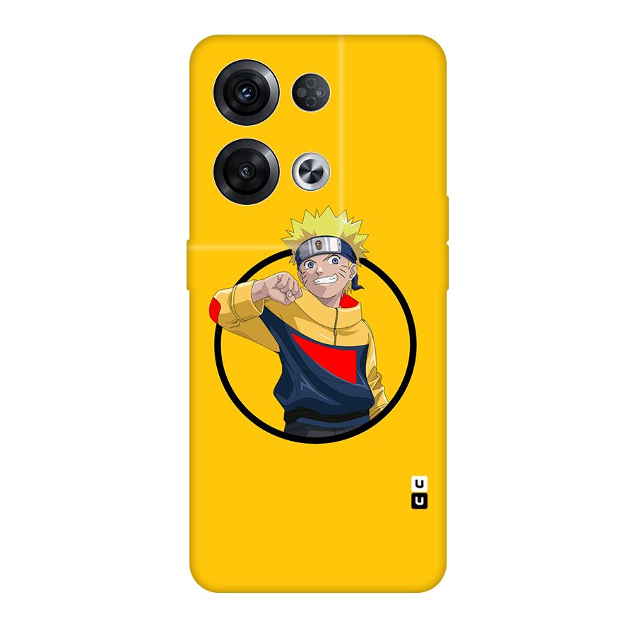 Naruto Sports Art Original Polycarbonate Back Case for Oppo Reno8 Pro 5G