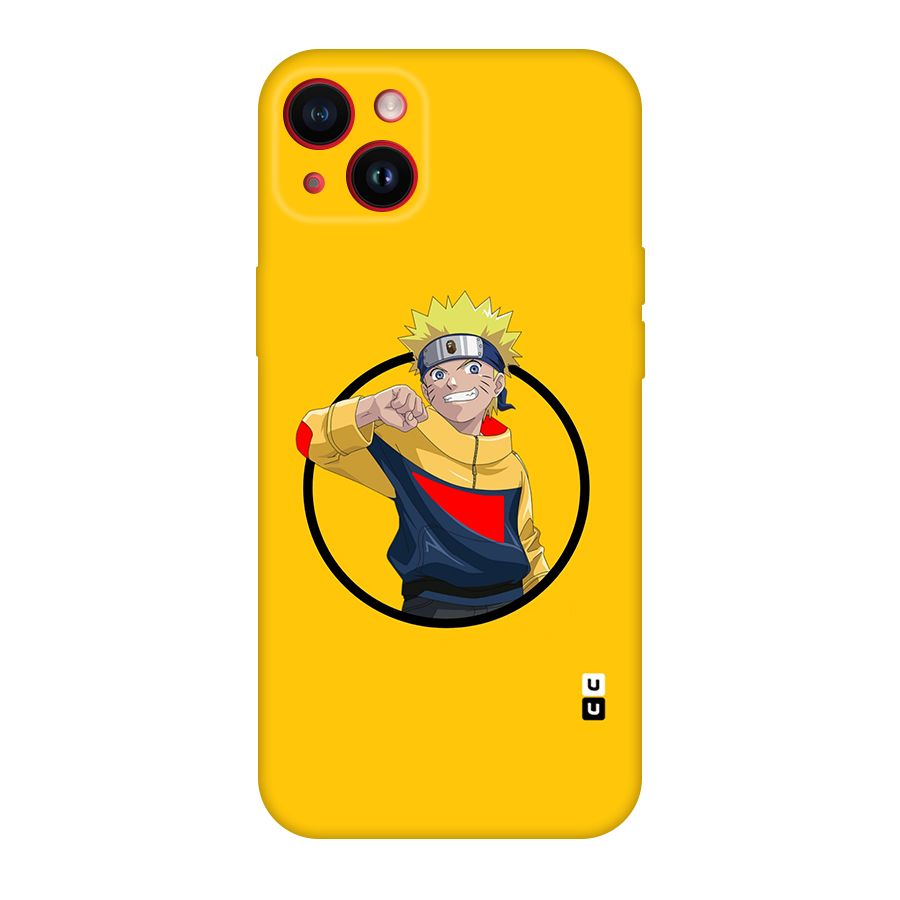 Naruto Sports Art Original Polycarbonate Back Case for iPhone 14 Plus