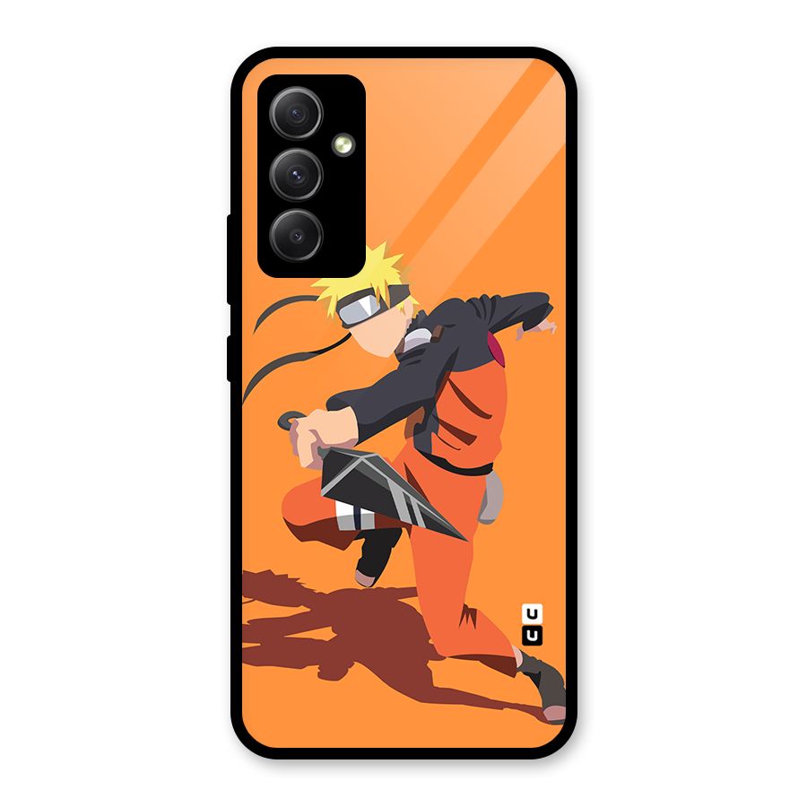 Naruto Ultimate Ninja Storm Glass Back Case for Galaxy A34