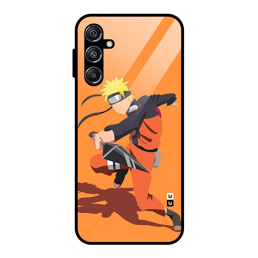 Naruto Ultimate Ninja Storm Glass Back Case for Galaxy M34 5G