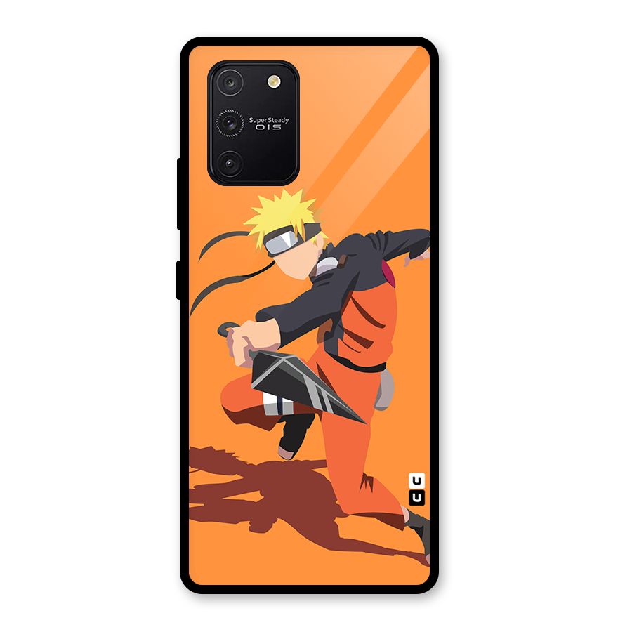 Naruto Ultimate Ninja Storm Glass Back Case for Galaxy S10 Lite