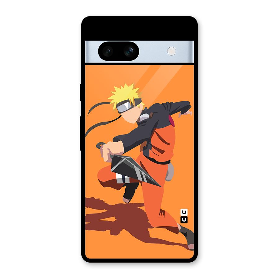 Naruto Ultimate Ninja Storm Glass Back Case for Google Pixel 7a