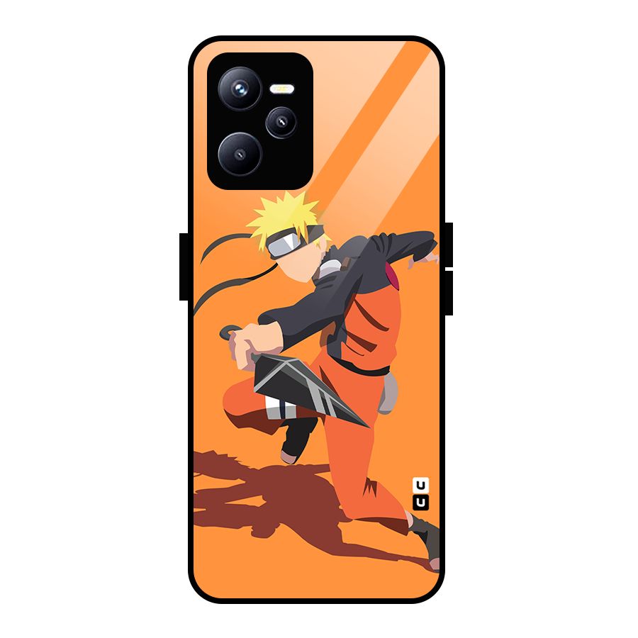 Naruto Ultimate Ninja Storm Glass Back Case for Realme C35