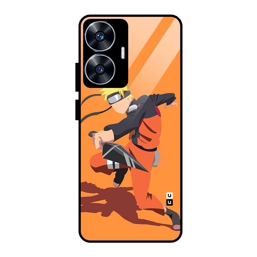 Naruto Ultimate Ninja Storm Glass Back Case for Realme Narzo N55