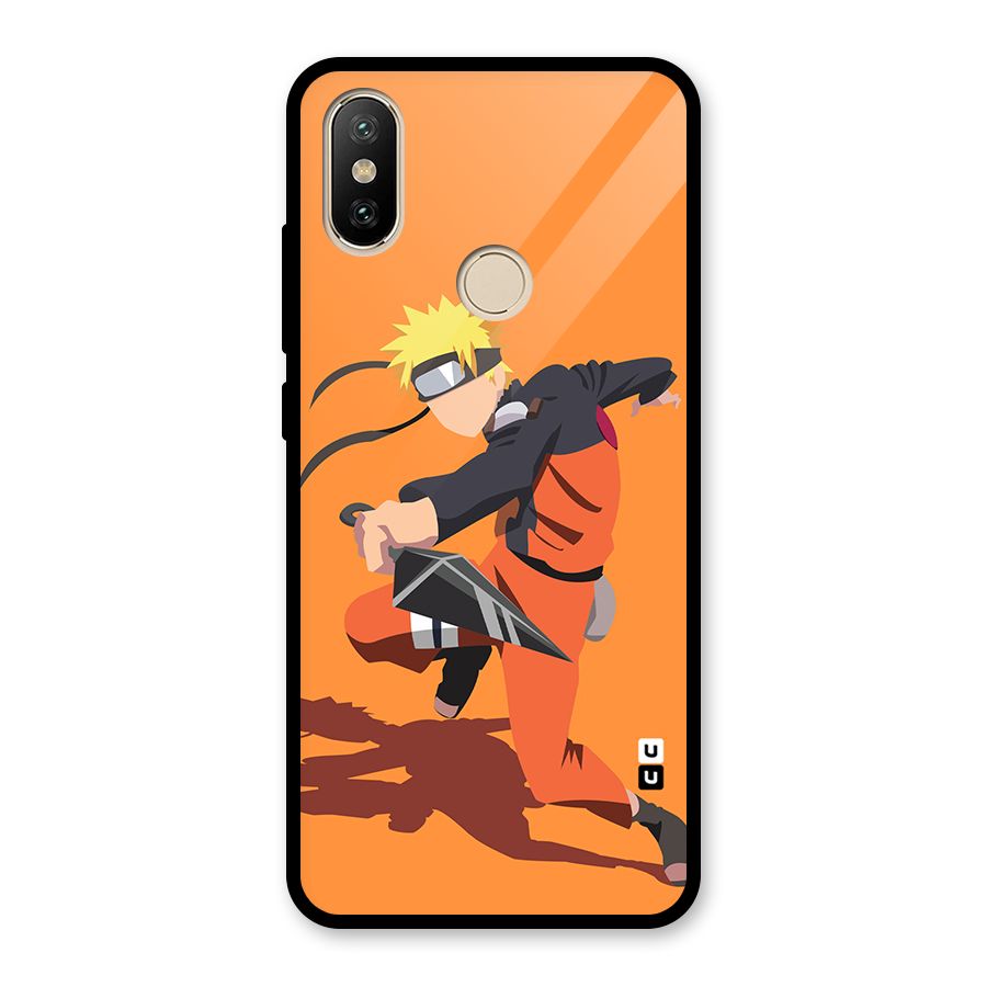 Naruto Ultimate Ninja Storm Glass Back Case for Redmi A2