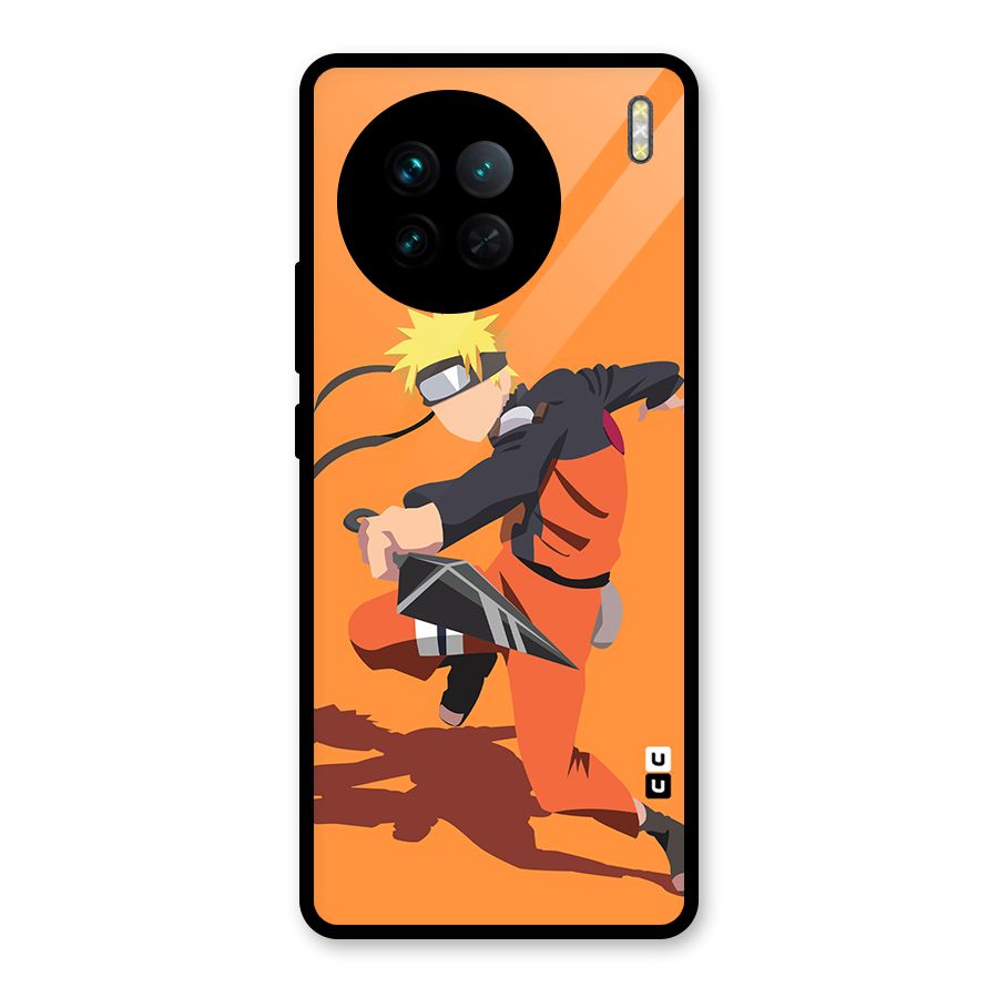 Naruto Ultimate Ninja Storm Glass Back Case for Vivo X90