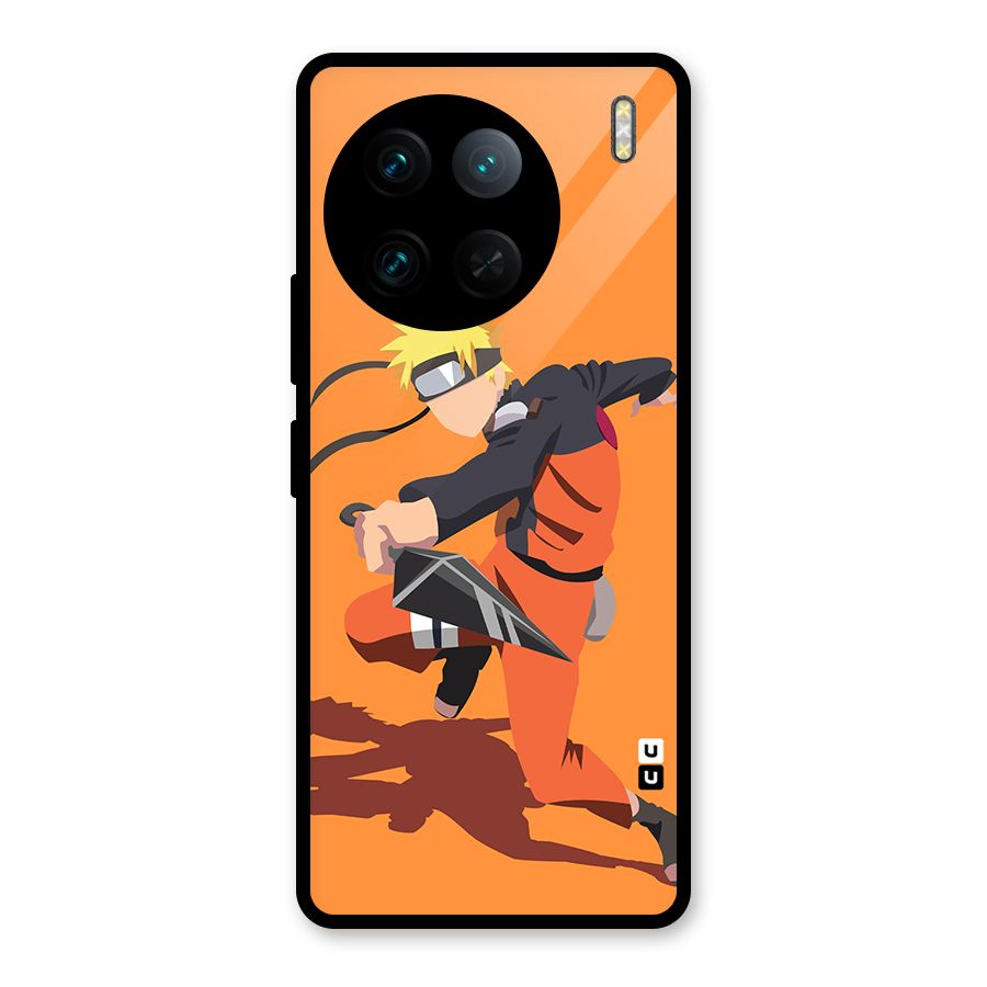 Naruto Ultimate Ninja Storm Glass Back Case for Vivo X90 Pro