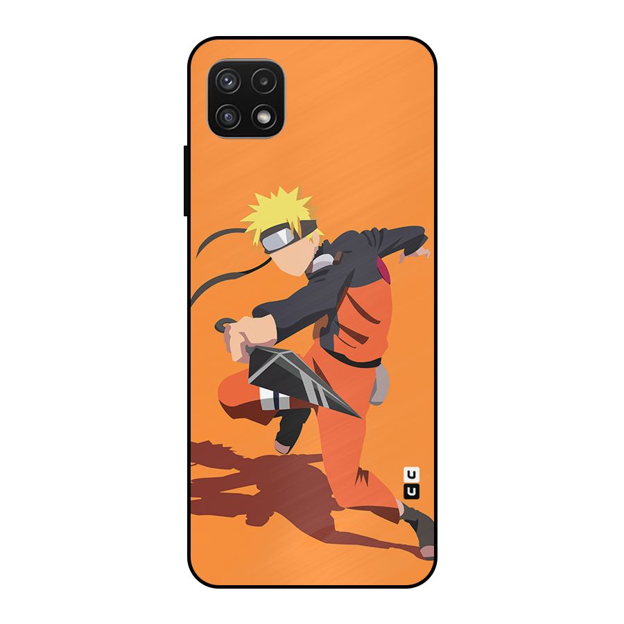 Naruto Ultimate Ninja Storm Metal Back Case for Galaxy A22 5G