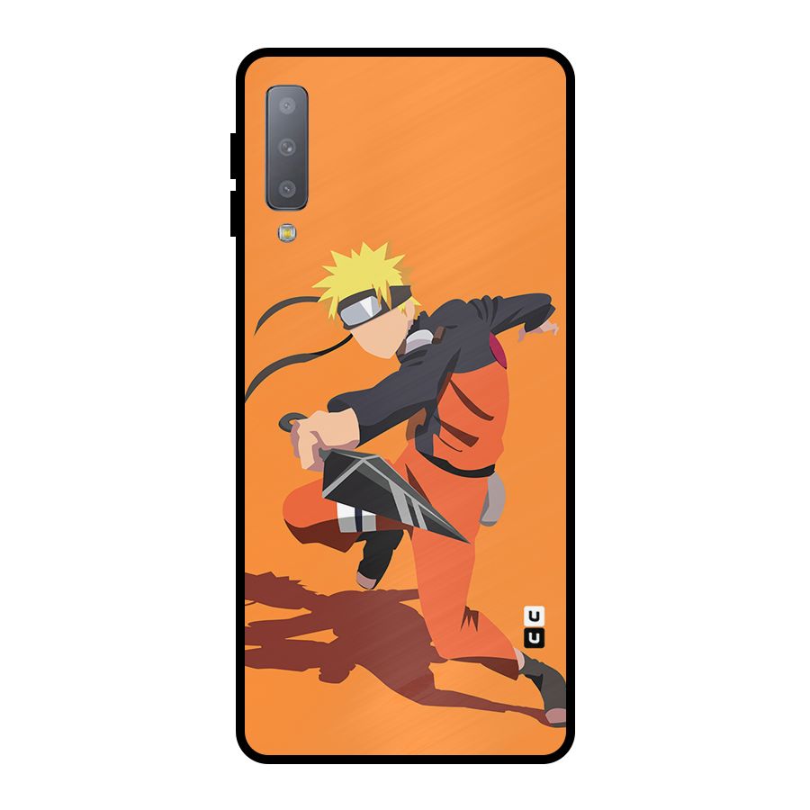 Naruto Ultimate Ninja Storm Metal Back Case for Galaxy A7 (2018)