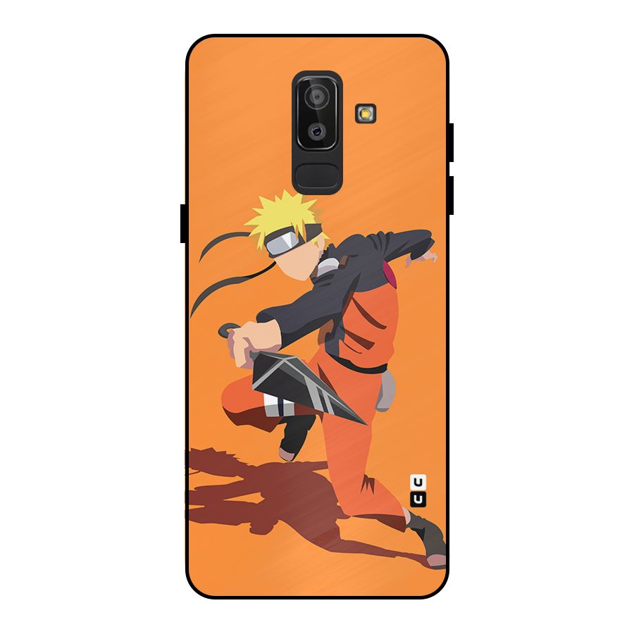 Naruto Ultimate Ninja Storm Metal Back Case for Galaxy J8