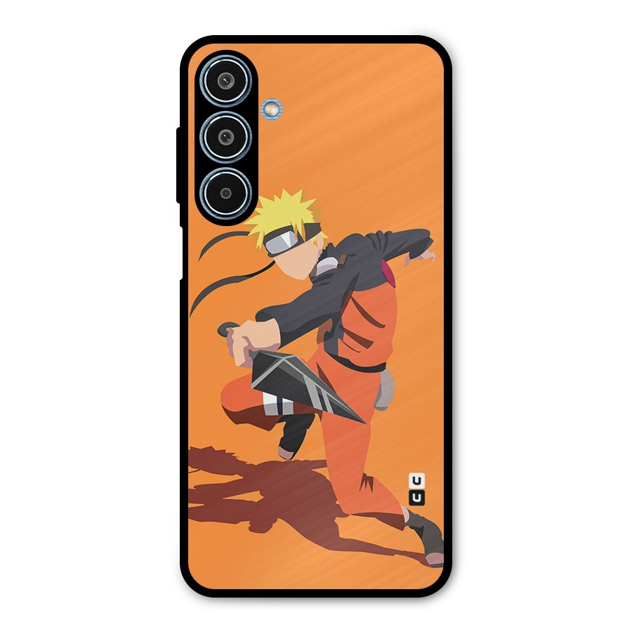 Naruto Ultimate Ninja Storm Metal Back Case for Galaxy M35